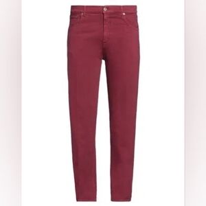 Dondup NWT Red Denim Jeans | Slim Fit | Italian Designer | Size 30
